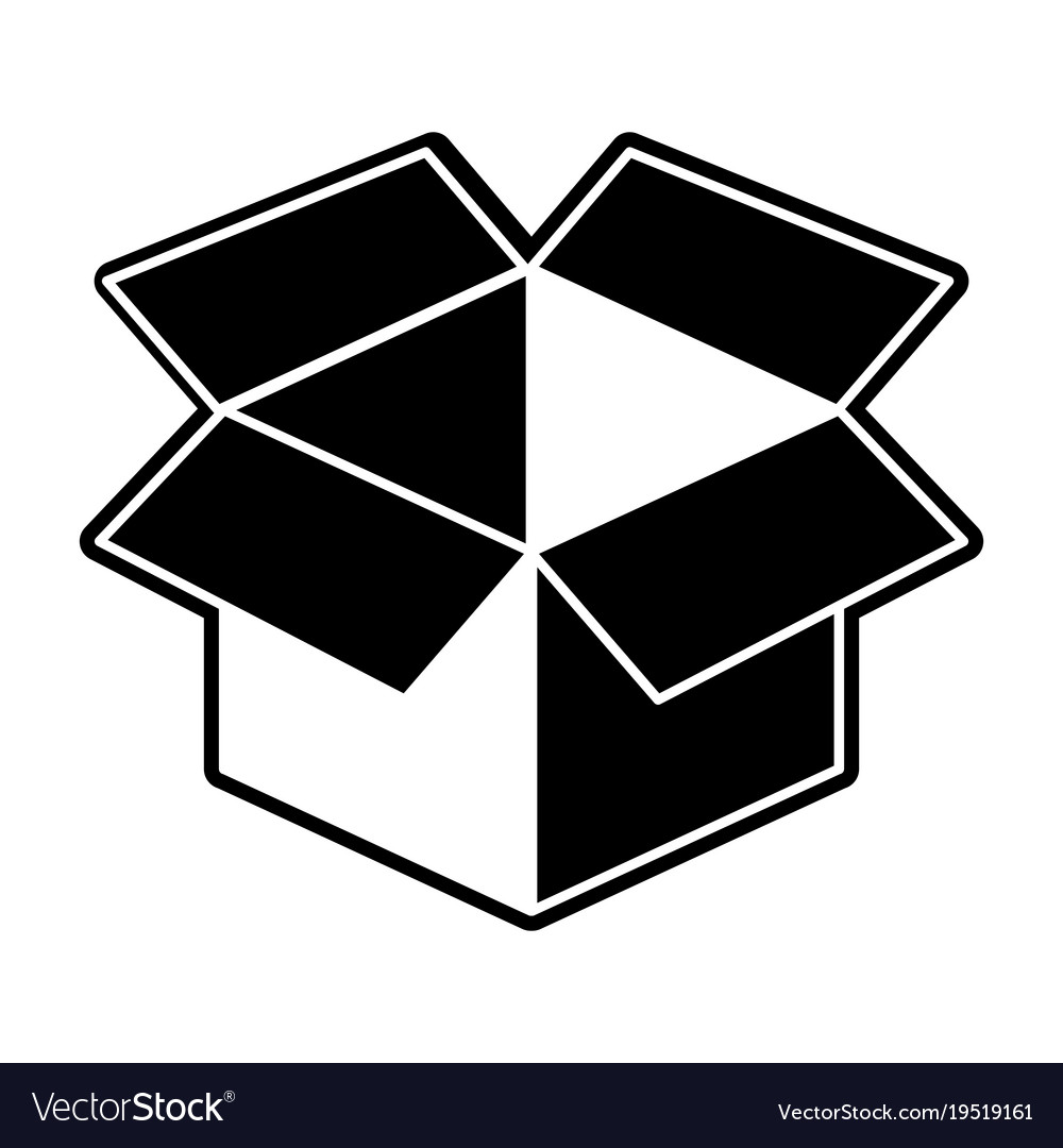 Isolated box design Royalty Free Vector Image - VectorStock