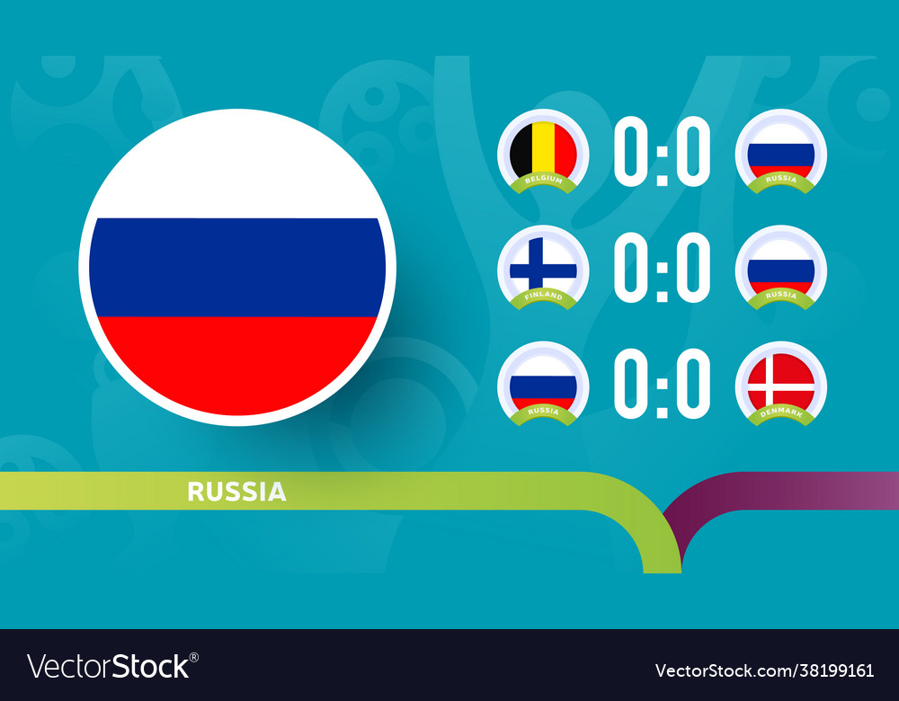 Russia national team schedule matches