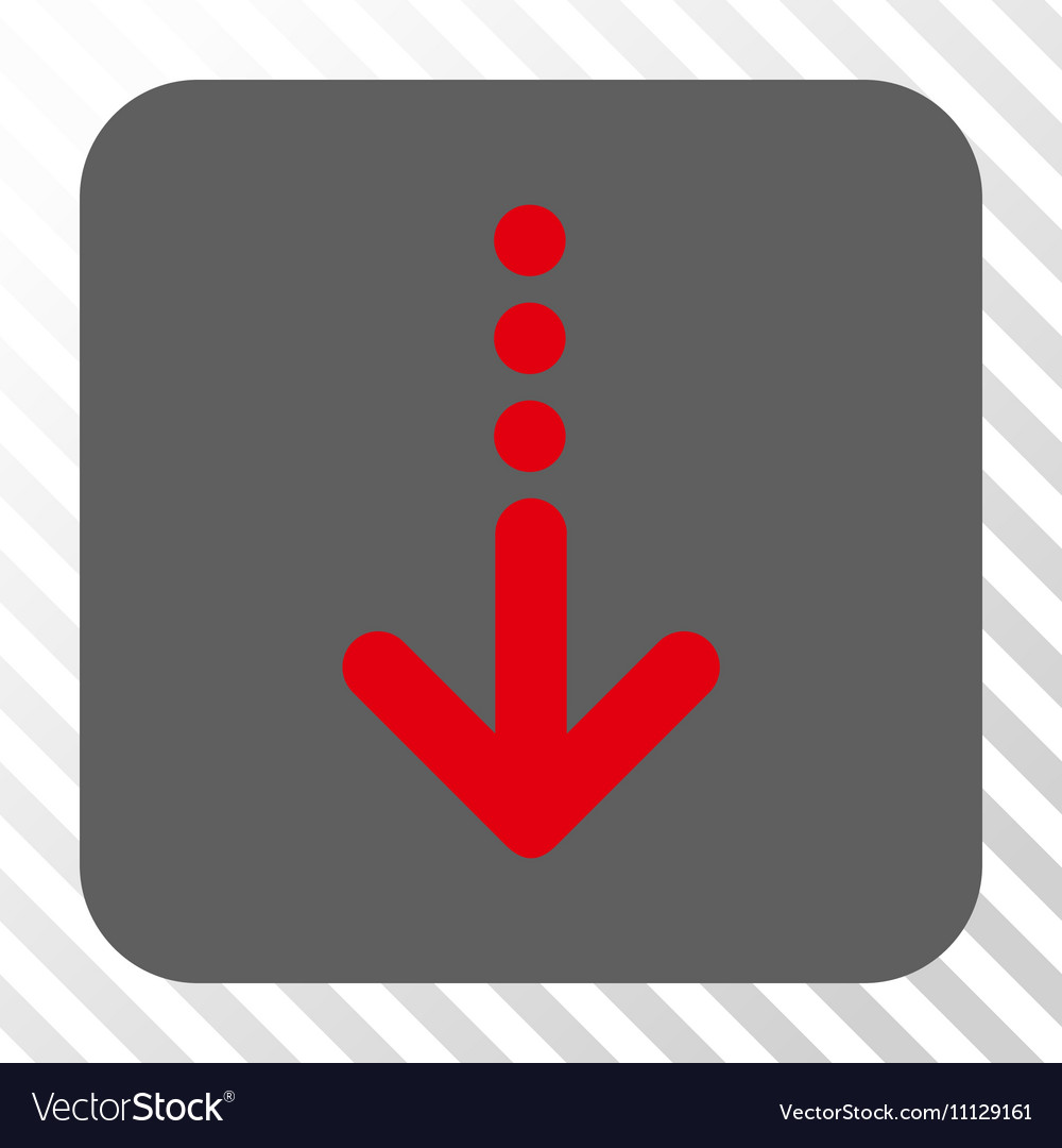 Send down rounded square button