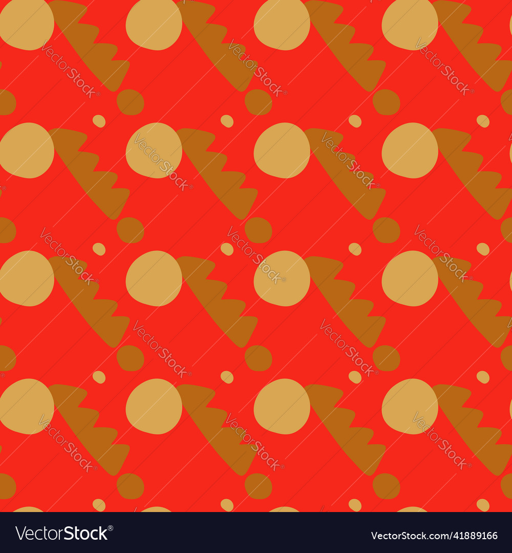 Creative shape seamless pattern various Vector Image Creative shape seamless pattern various