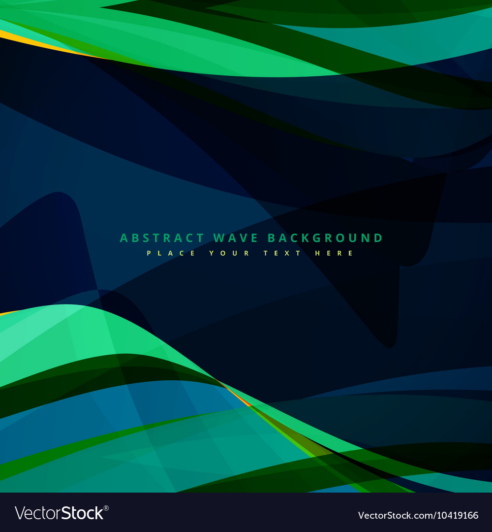 Dynamic Wave Background - Dark Color