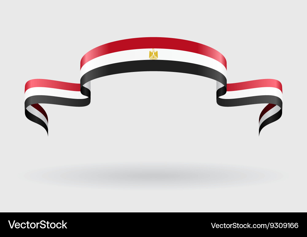 Egyptian flag background Royalty Free Vector Image