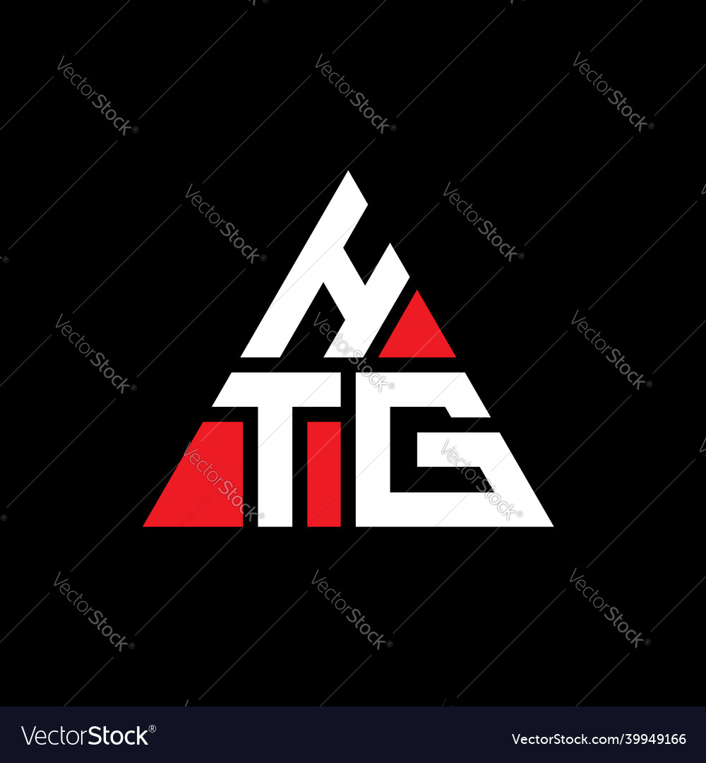 Htg Dreieck Buchstaben Logo Design