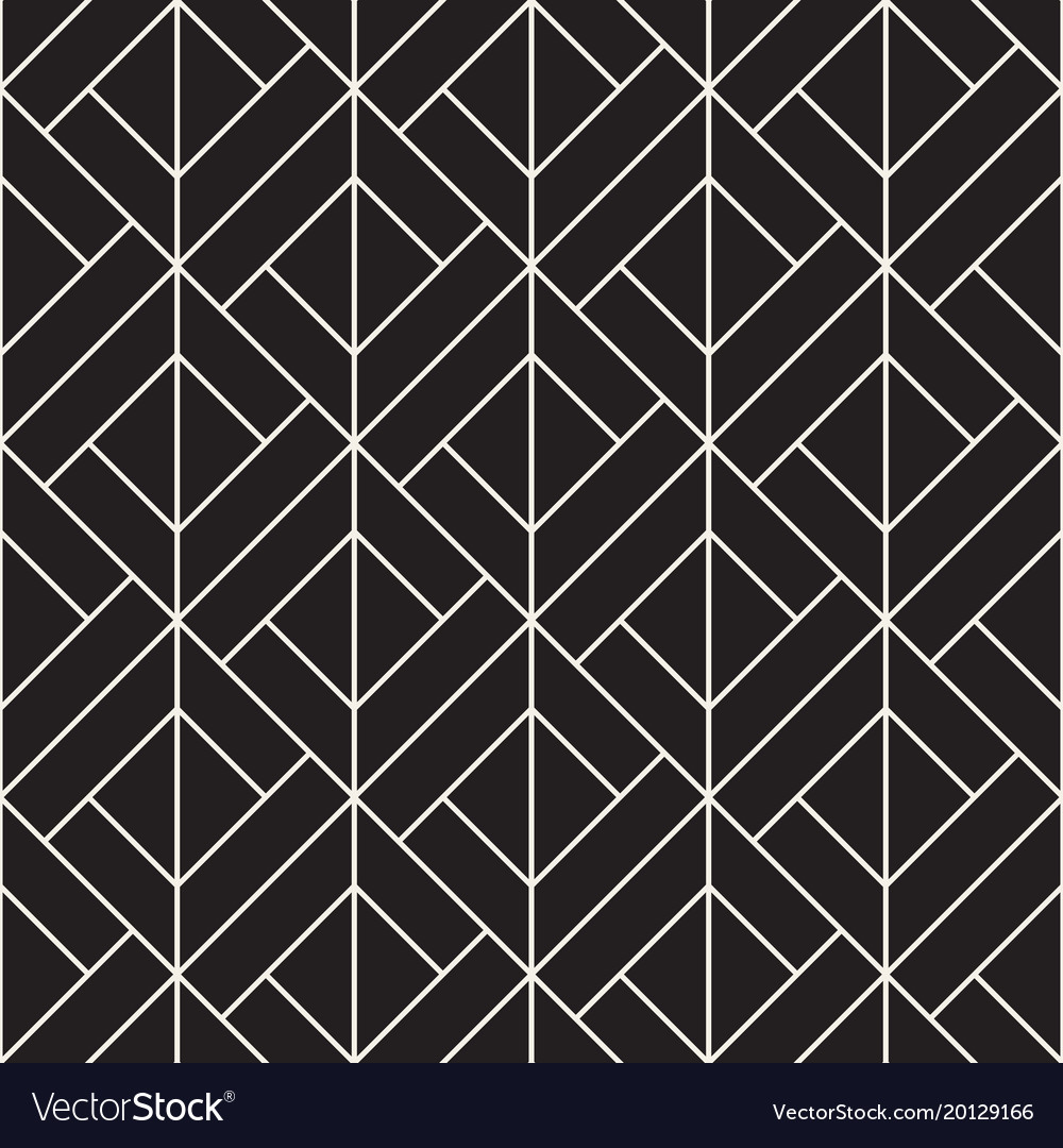 Modern Geometric Lattice Pattern