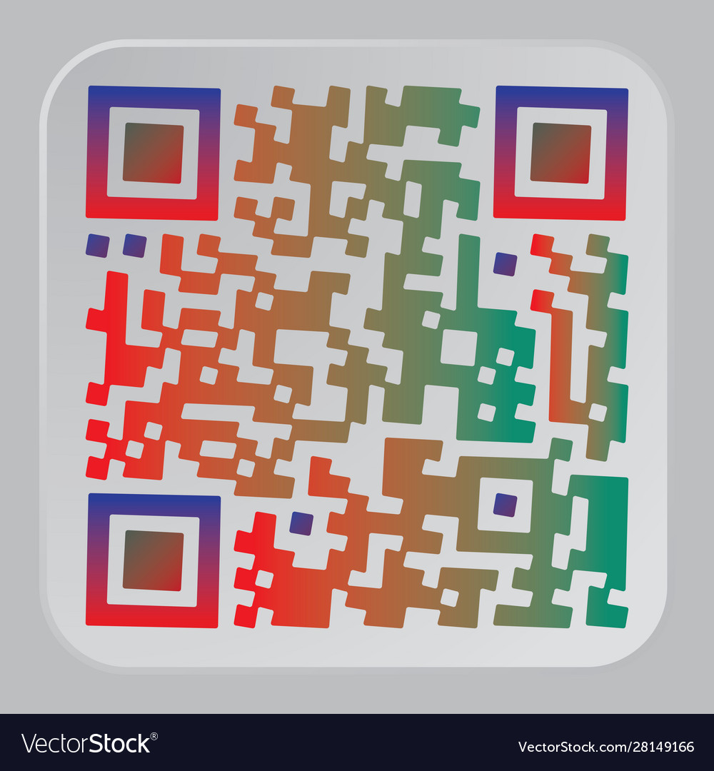 Qr code vector image Qr code