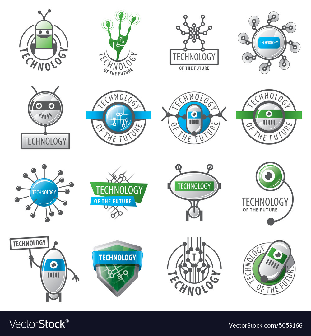 Robots & Future Tech Logos