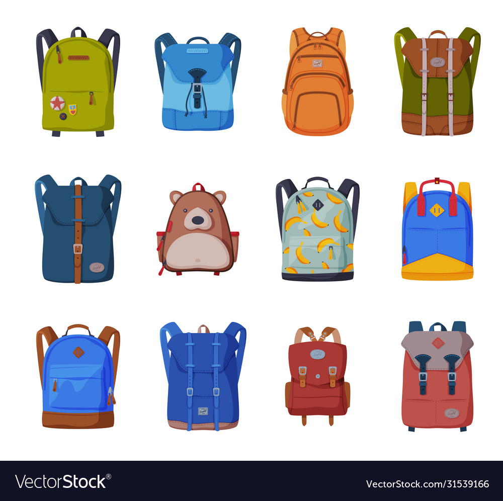 Schule Rucksack Sammlung
