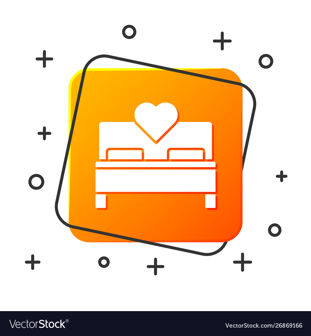 Weißes Schlafzimmer Ikone isoliert auf Hintergrund Vector Image Weißes Schlafzimmer Ikone isoliert auf Hintergrund