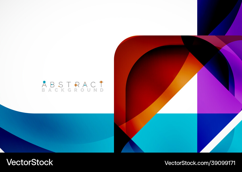 Minimal background abstract square shape Vector Image