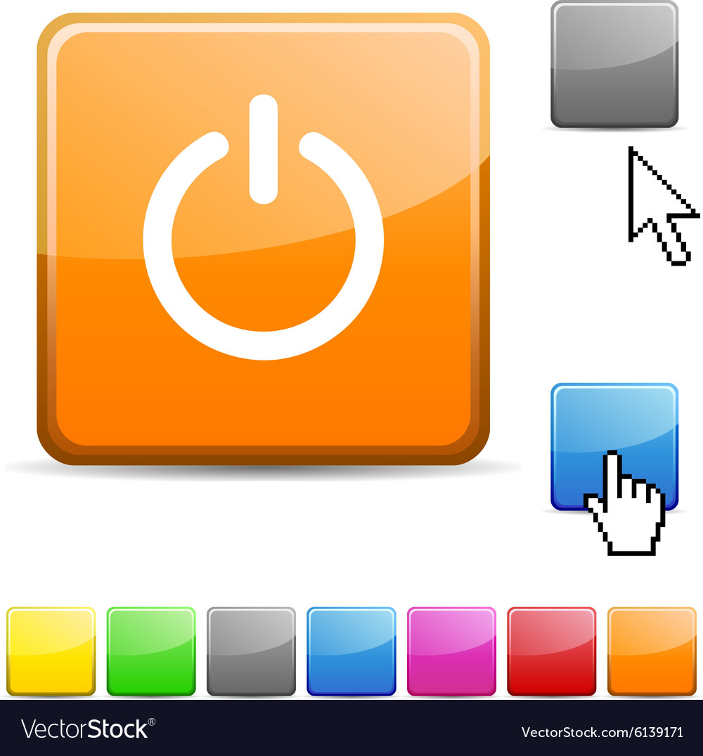 Switch glossy button
