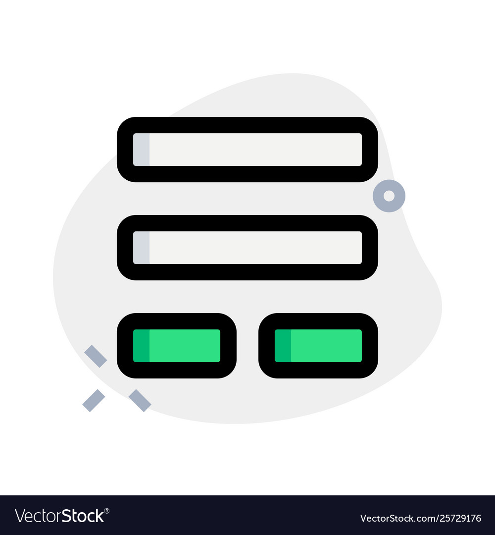 Double top side horizontal bars with split screen