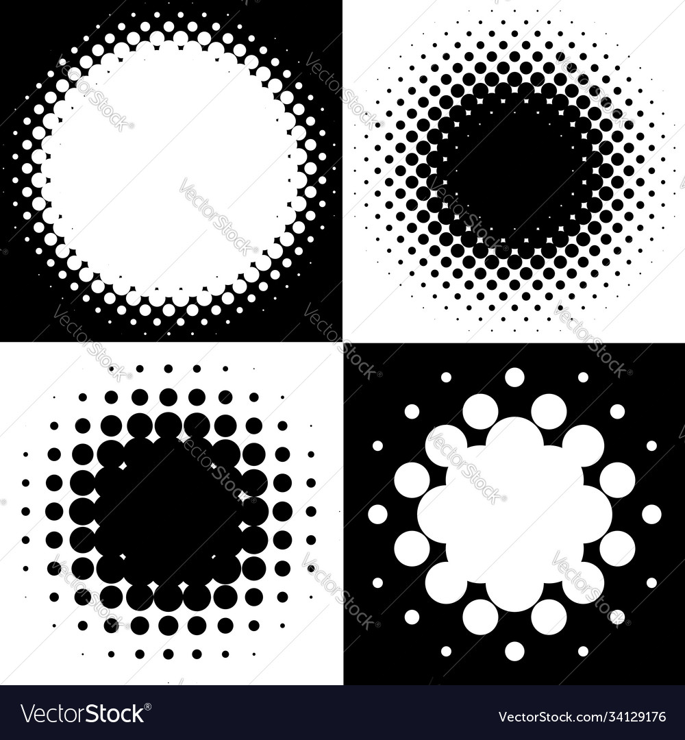 Halftone pattern texture circles dots screentone