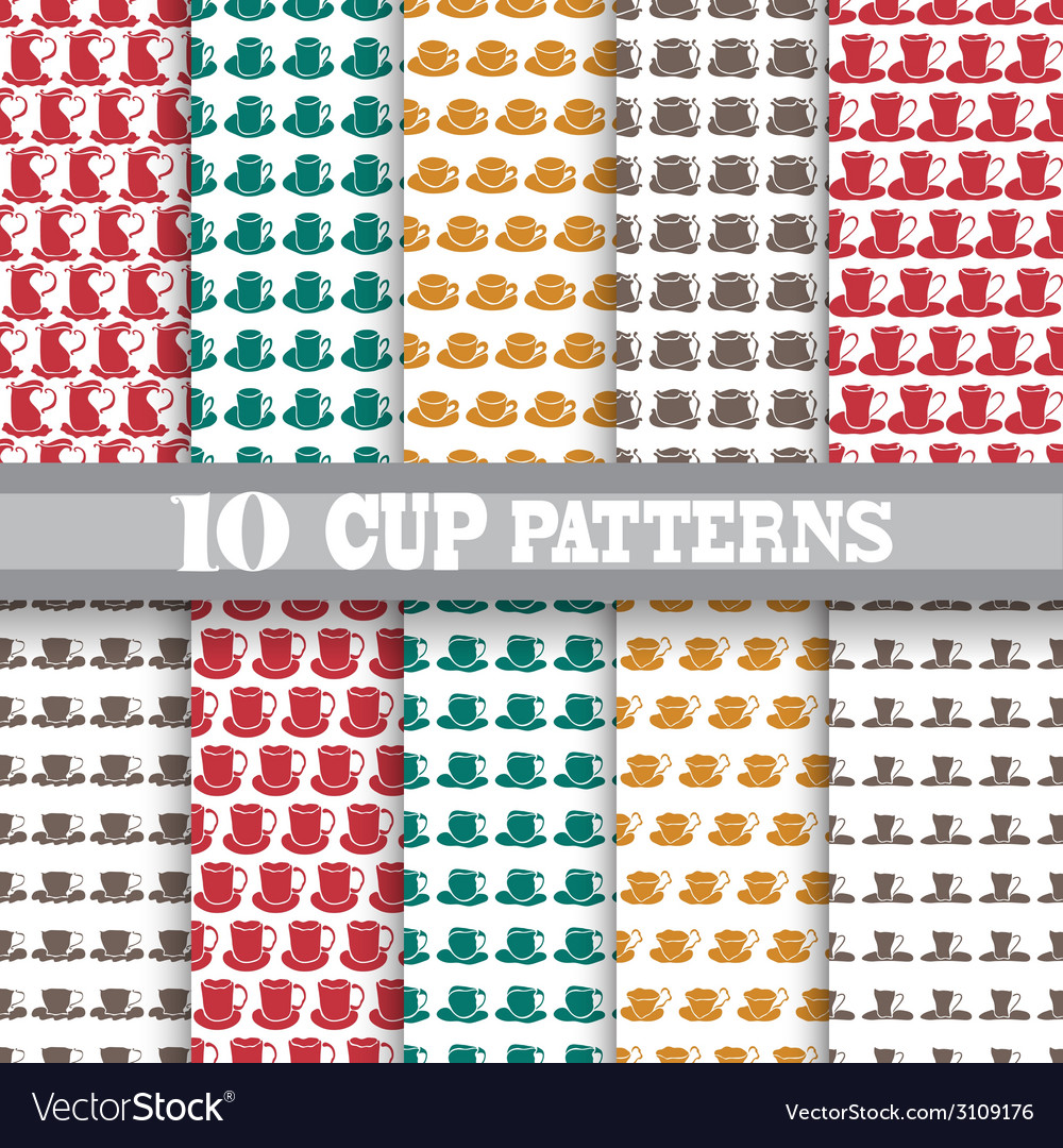 Seamless patterns set