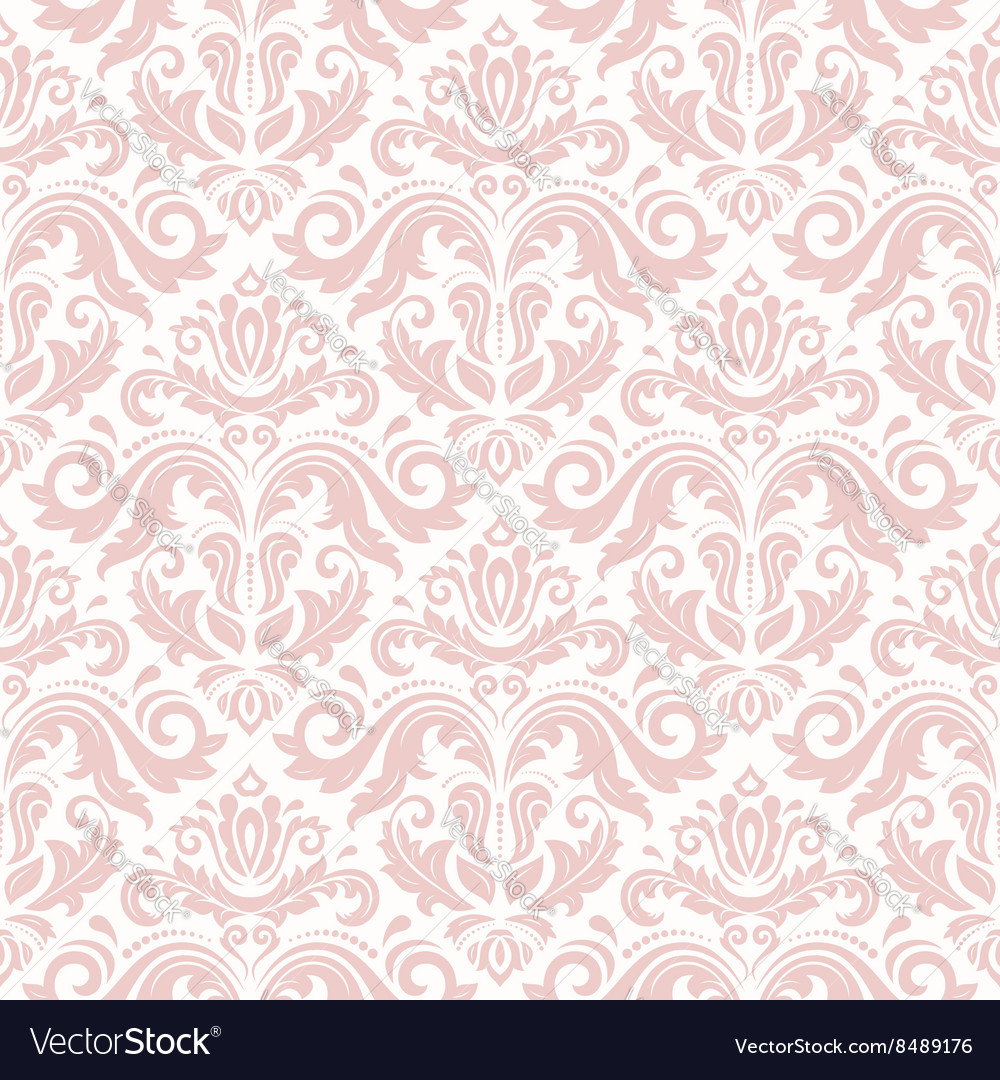 Seamless wallpaper in the style of baroque Vector Image