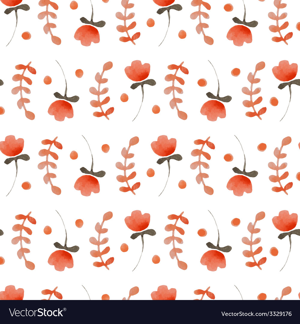 Watercolor Floral Pattern