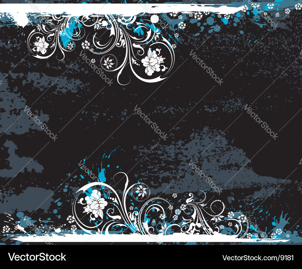 Background flower Royalty Free Vector Image - VectorStock