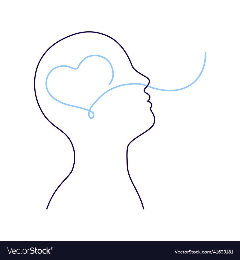 Breathing exercise deep breath throught nose Vector Image