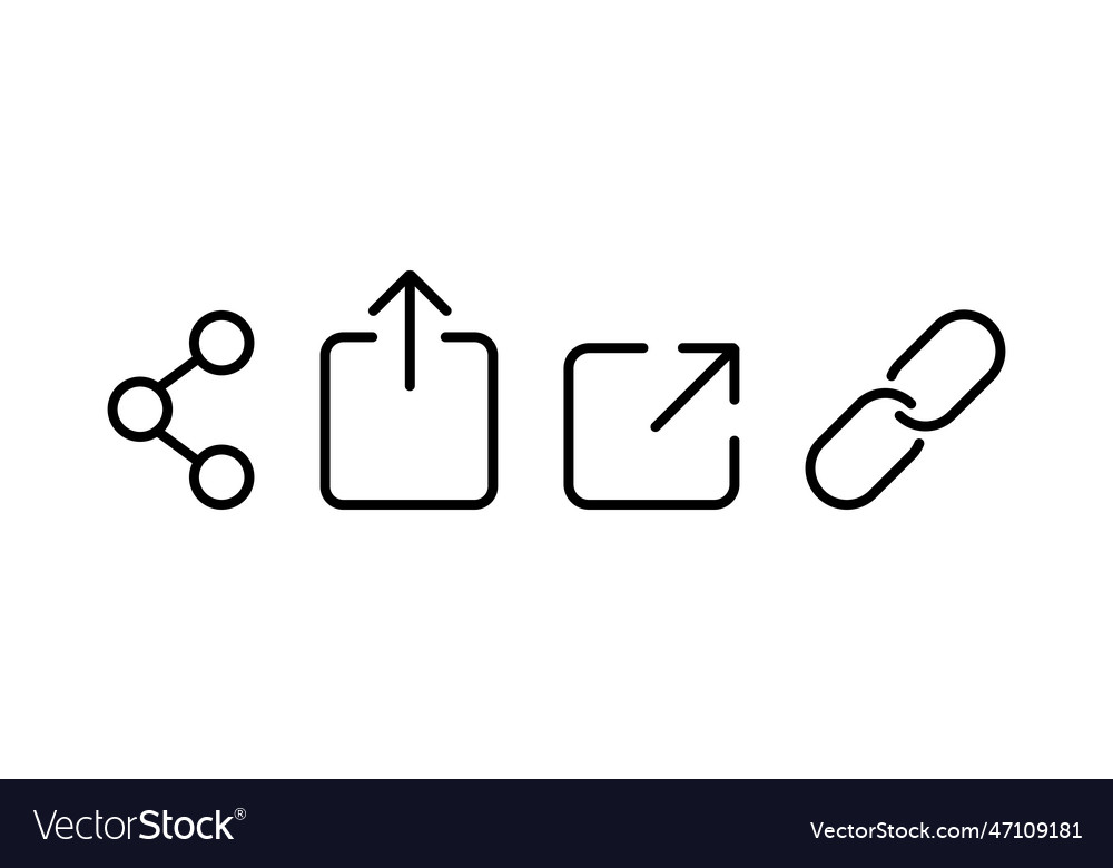 Link web icon share