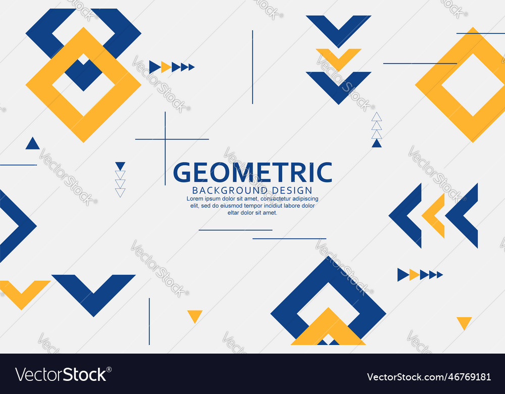Modern Geometric Shape Background
