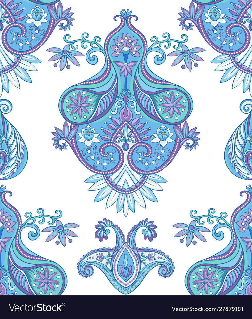 Paisley Floral Pattern