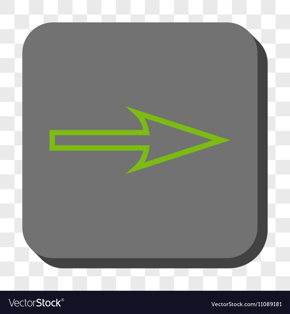 Sharp arrow right rounded square button