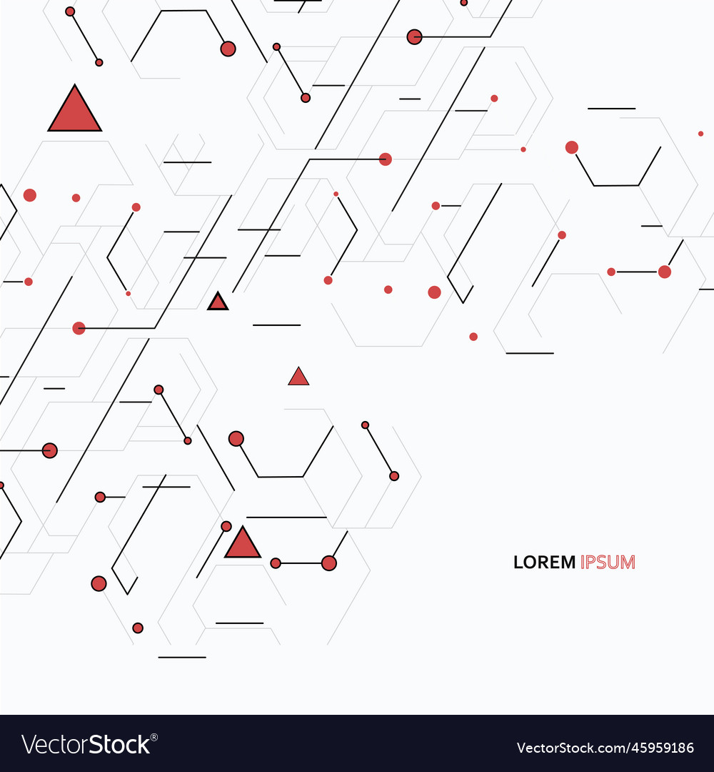 Abstract Hexagon Pattern Background