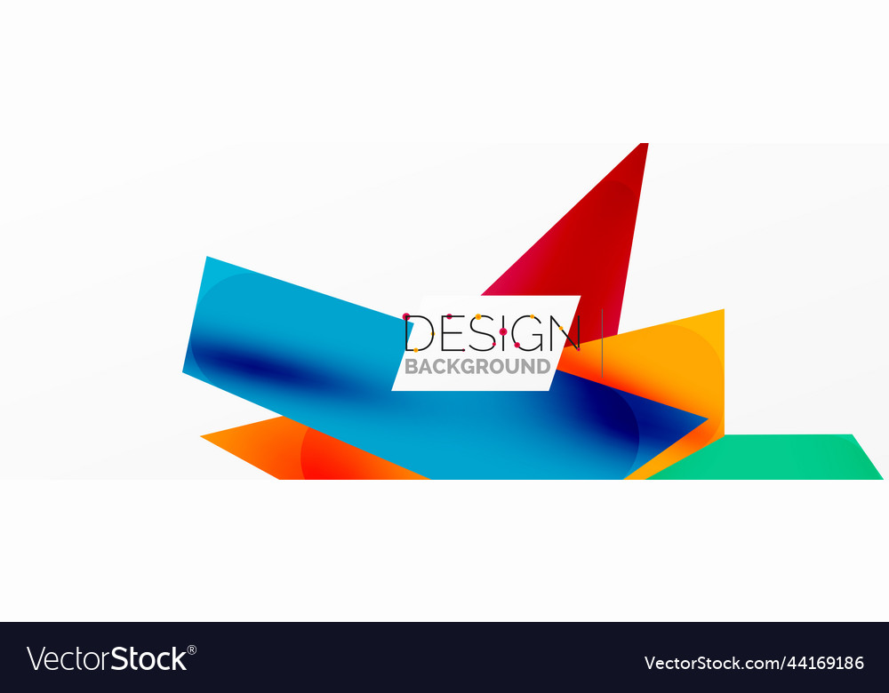 Background color abstract overlapping lines vector image Background color abstract overlapping lines