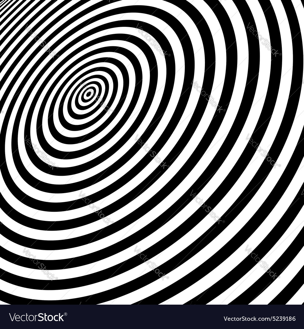 Black and white abstract striped background Vector Image