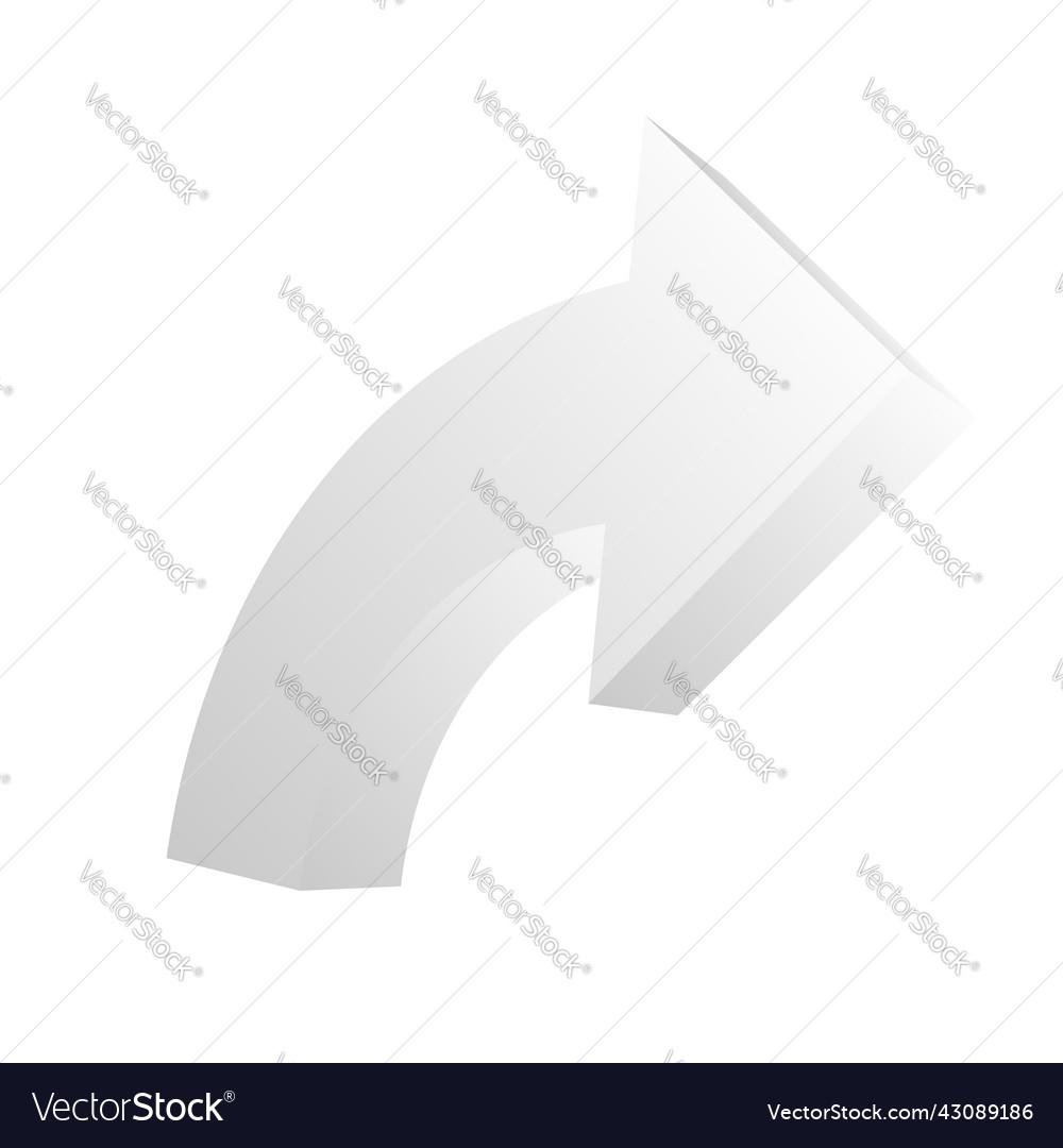 Runder Pfeilzeiger Formelement vector image Runder Pfeilzeiger Formelement