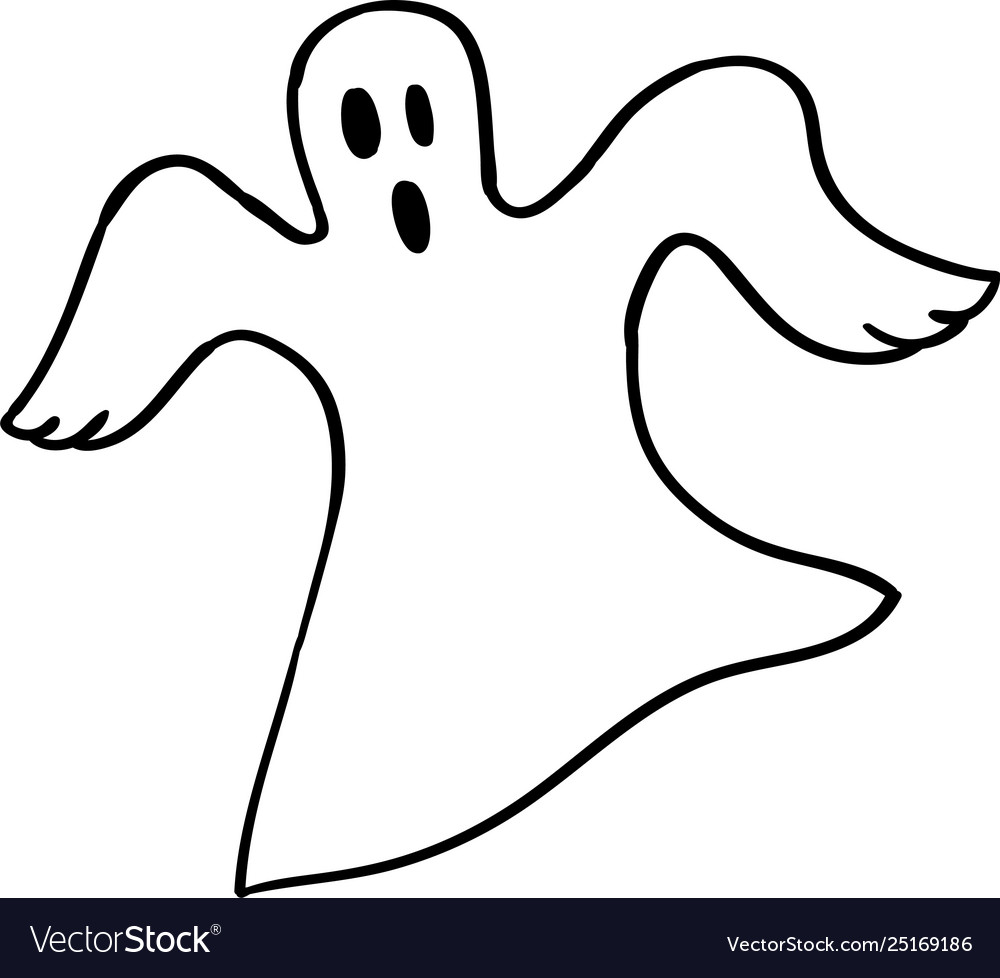 Ghost Royalty Free Vector Image - VectorStock