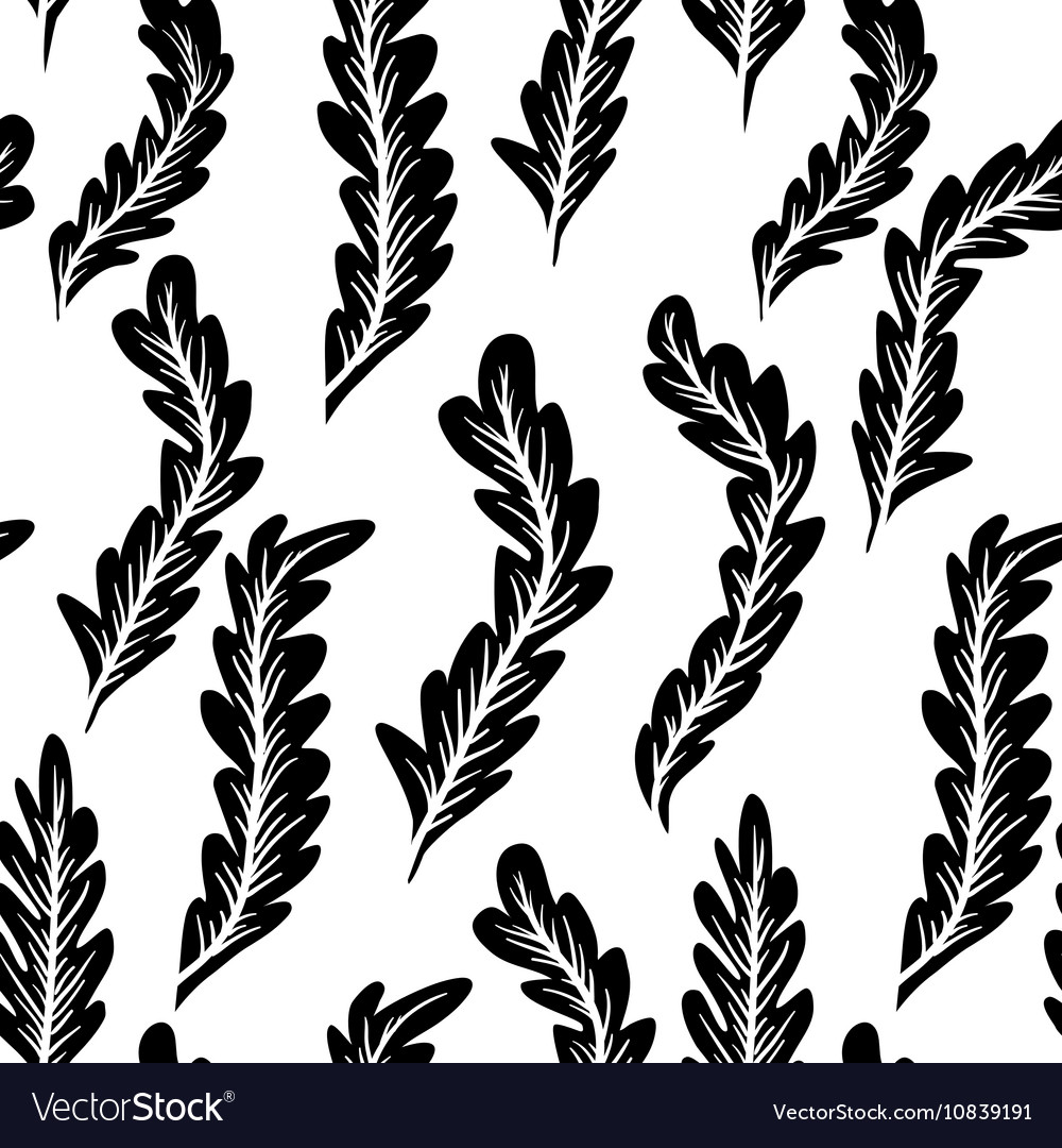 Abstract feathers pattern