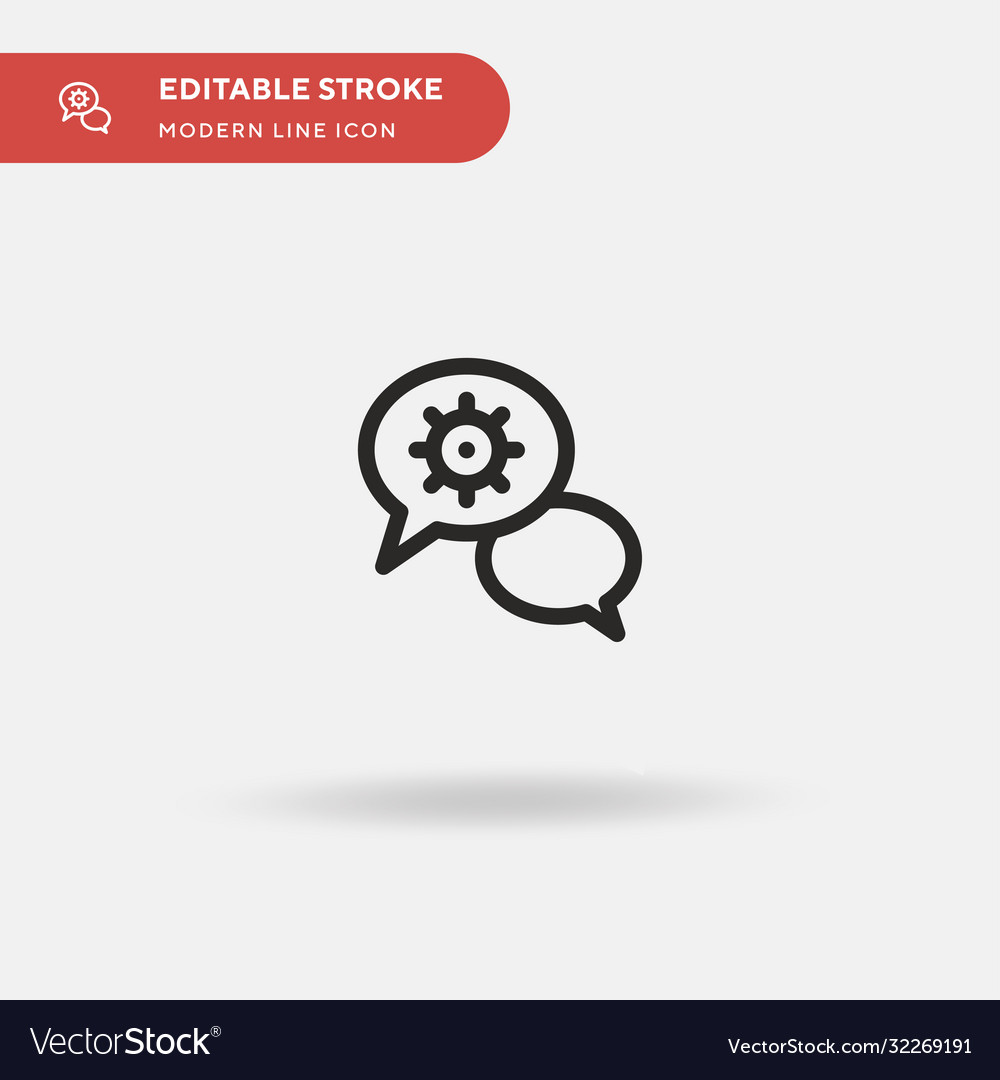 Tech support simple icon