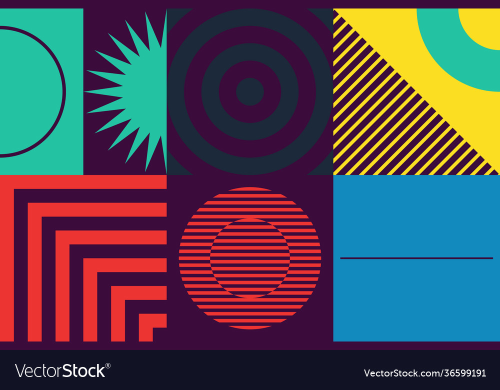 Techno abstract pattern design Vector Image Techno abstract pattern design