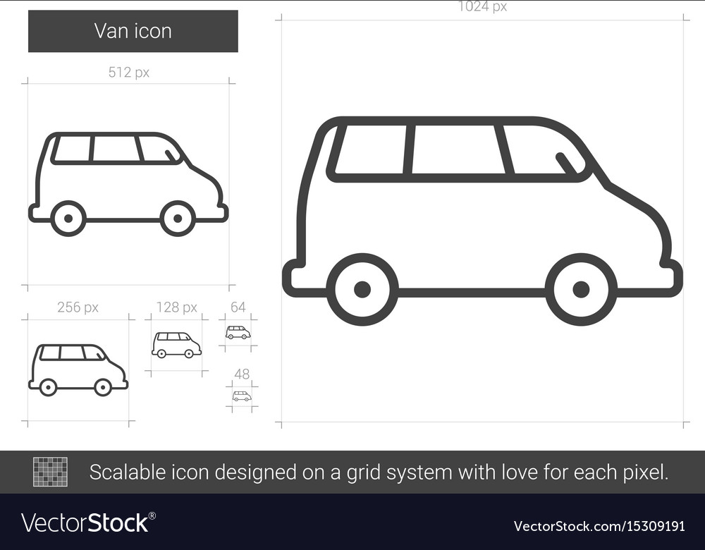 Van line icon