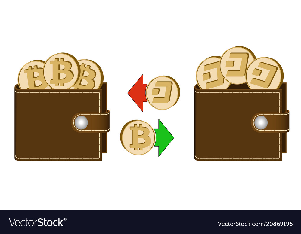Exchange bitcoin to dash between wallets
