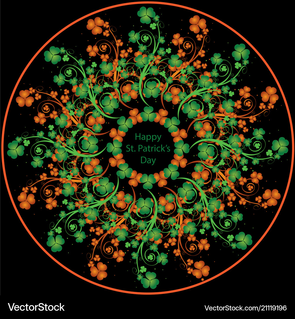St patrick image Royalty Free Vector Image - VectorStock