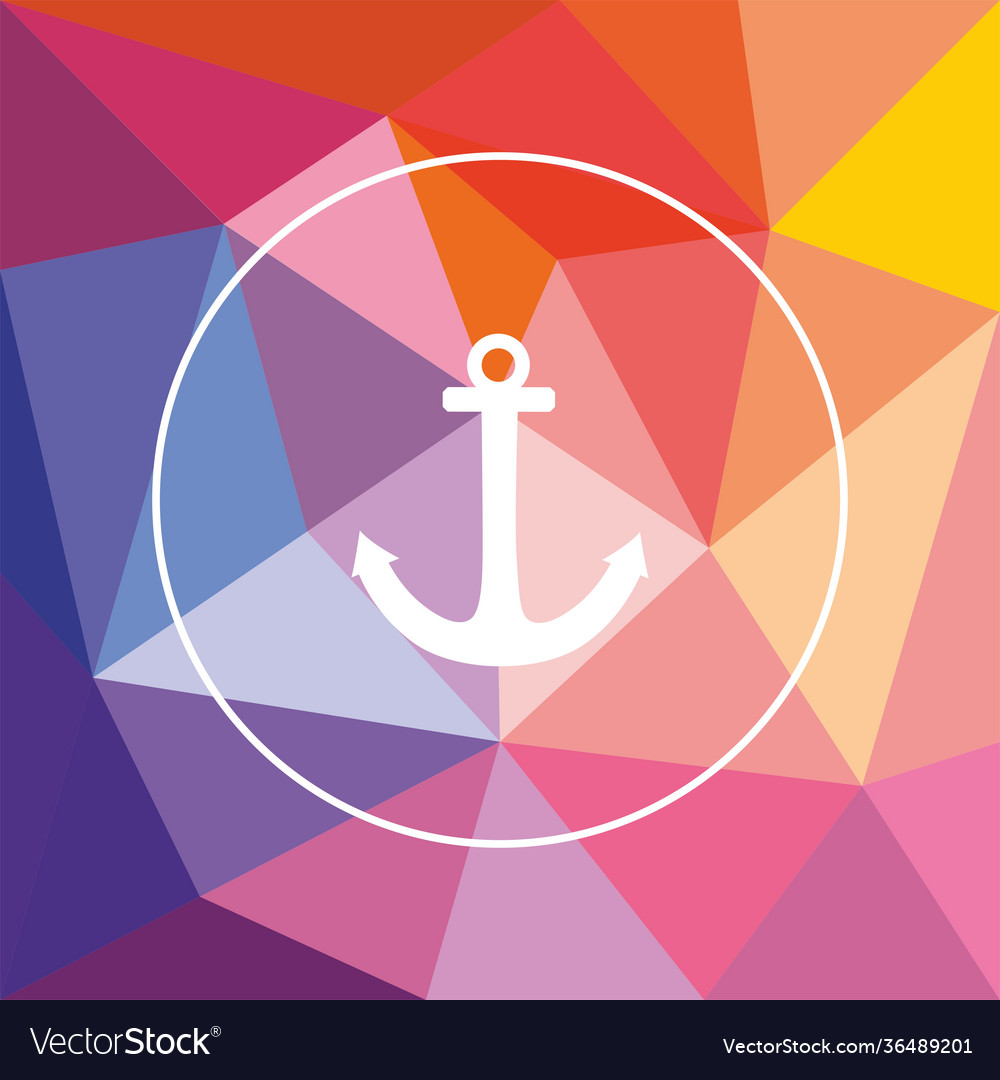 Abstract colorful seamless polygonal pattern vector image Abstract colorful seamless polygonal pattern