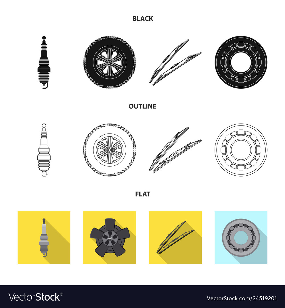 Design of auto and part symbol set