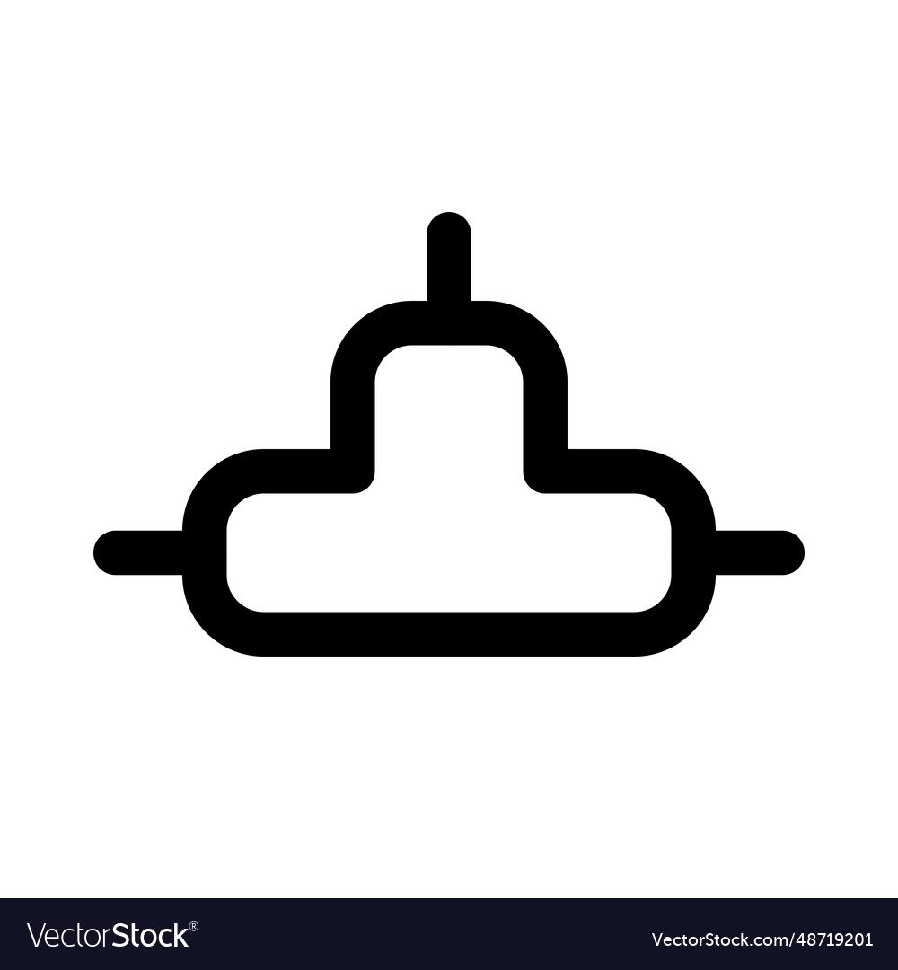 Integration hub three way isolated on a white