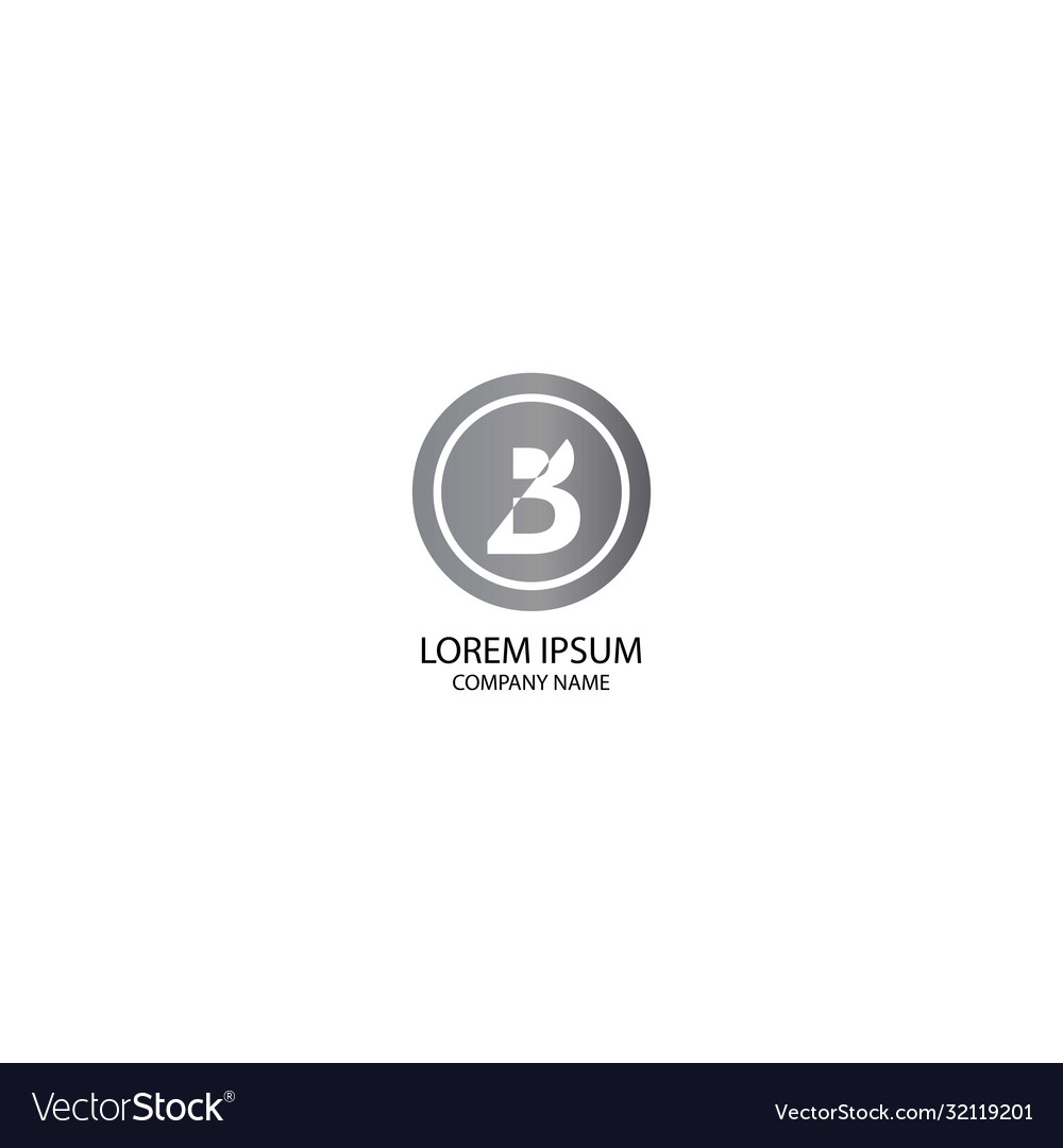 Modern circle shot minimalist logo lettermodern