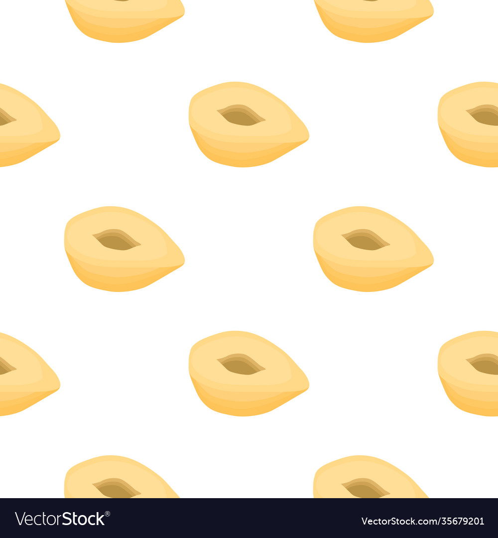 On theme big pattern identical types hazelnut vector image On theme big pattern identical types hazelnut