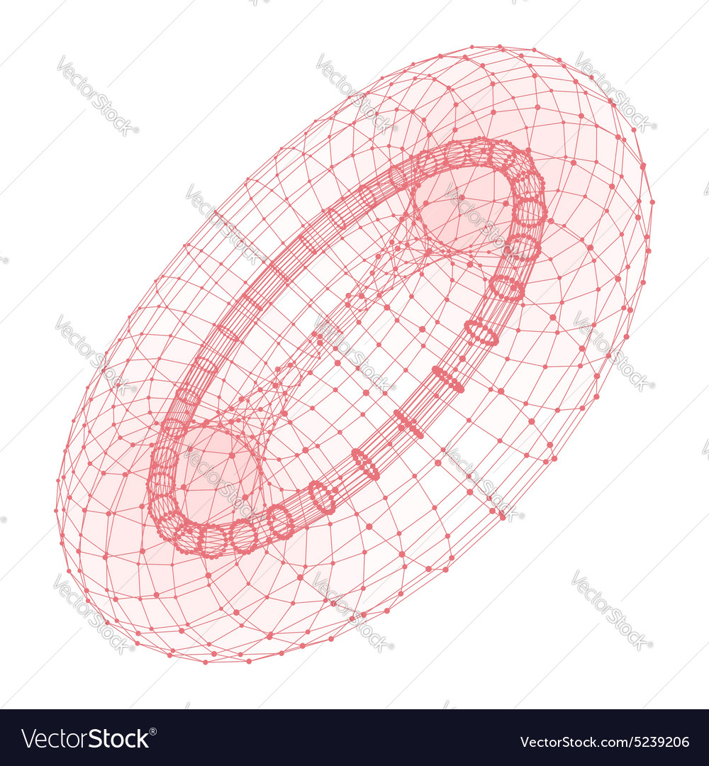 Abstract connection points and lines graphic
