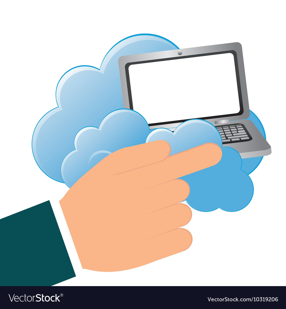 Cloud computing laptop web hosting design