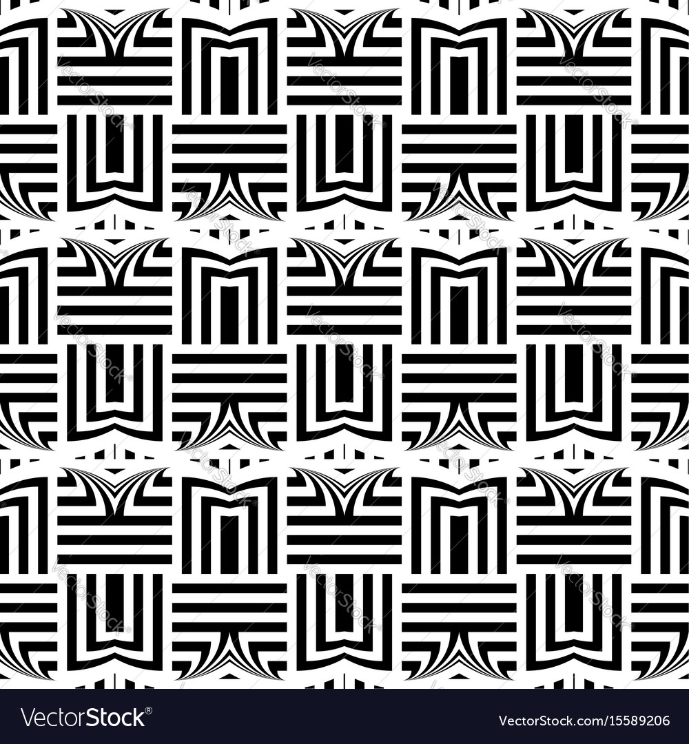 Design seamless monochrome pattern