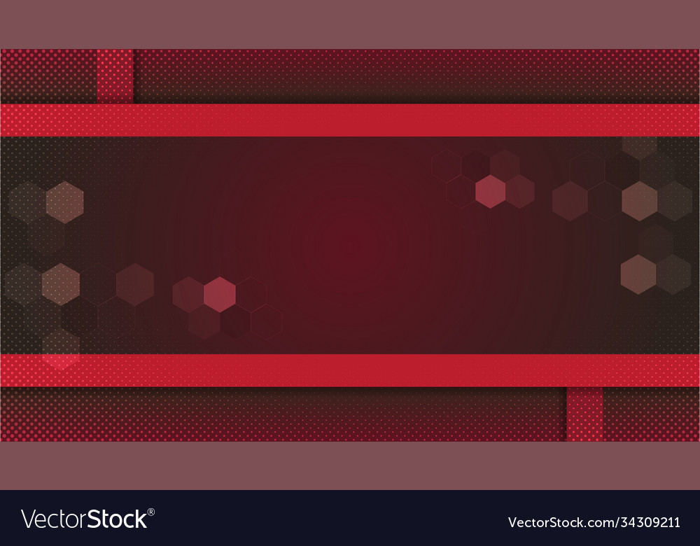 Abstract red background gradient design vector image Abstract red background gradient design