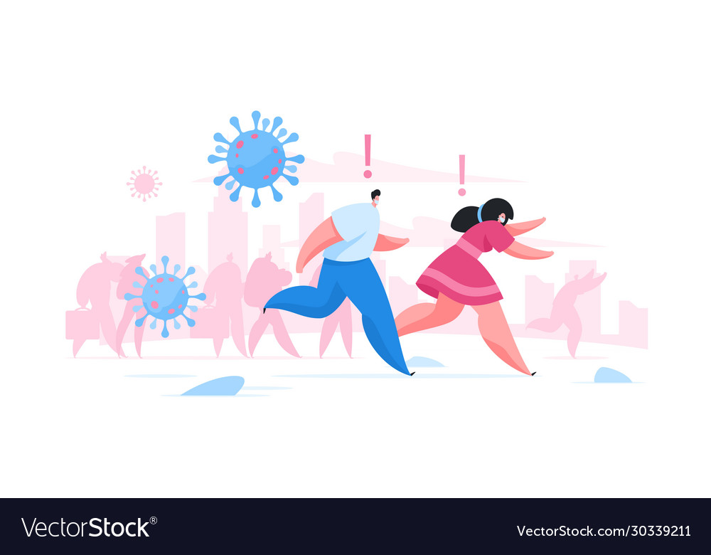 Panic Running: Coronavirus Outbreak