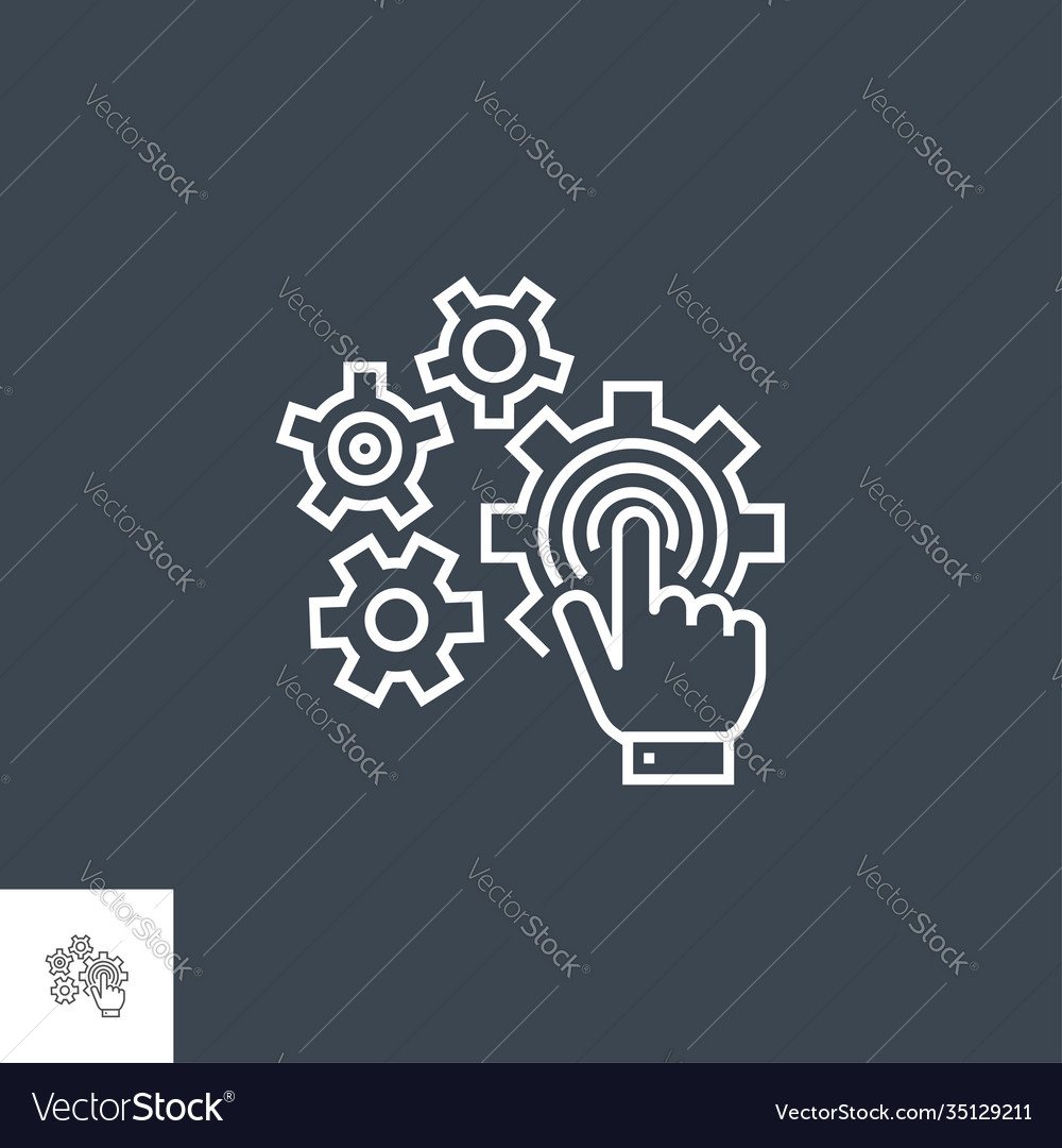 Touchscreen Optimization Icon