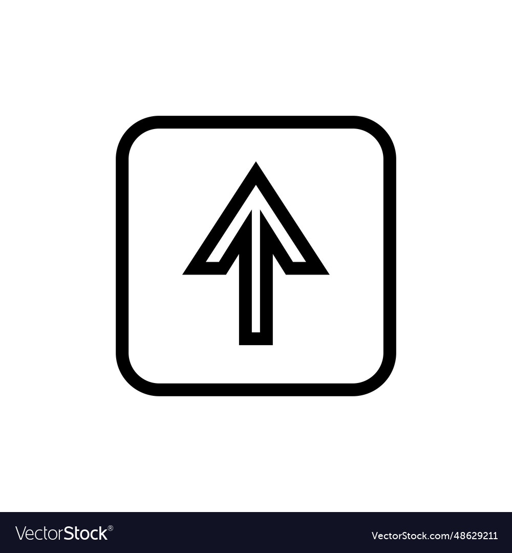 Upload icon vector image Upload icon