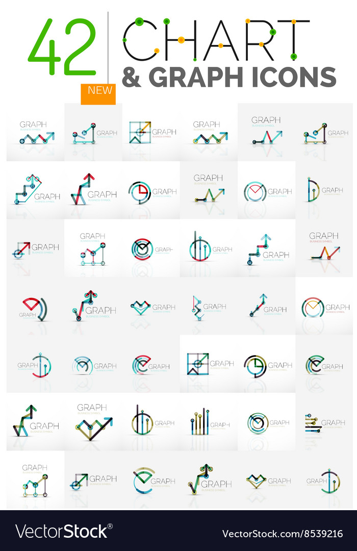 Collection of chart logos