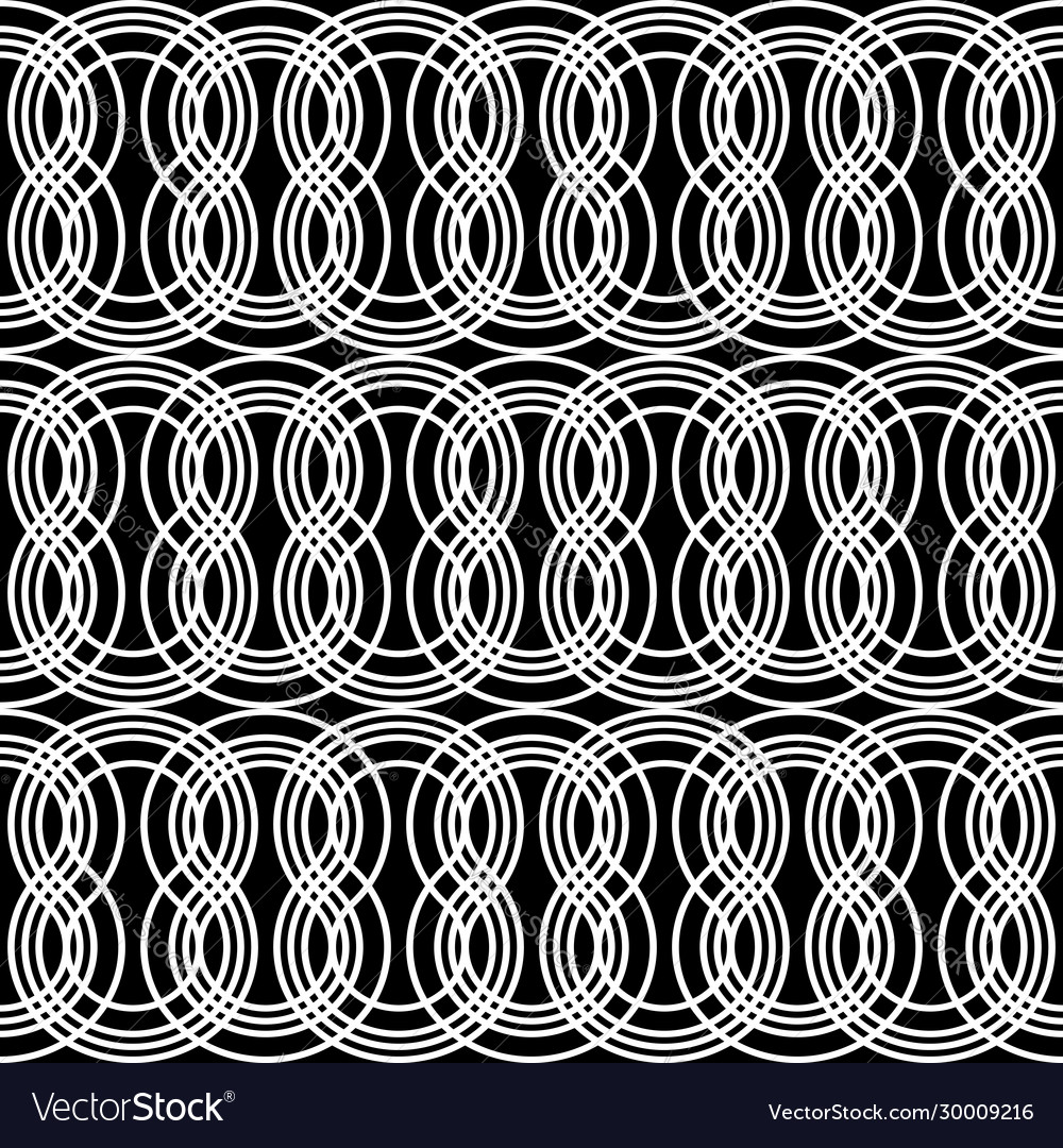 Design seamless monochrome zigzag pattern